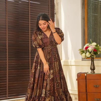Aries muslin dress