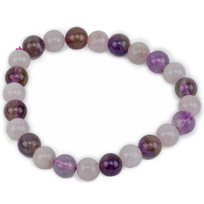 Studio Vaidik Rose Quartz & Amethyst Bracelet