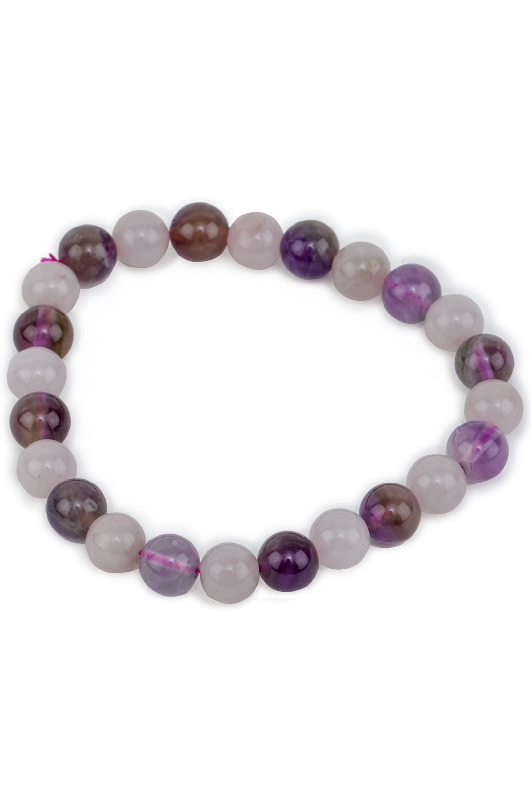 Studio Vaidik Rose Quartz & Amethyst Bracelet