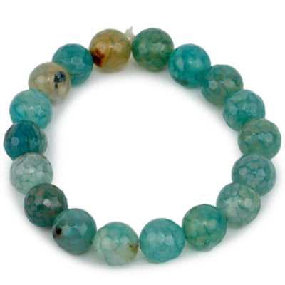 Studio Vaidik Aqua Blue Fire Agate Bracelet