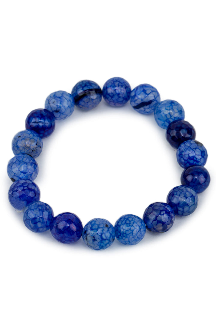 Studio Vaidik Blue Fire Agate Bracelet