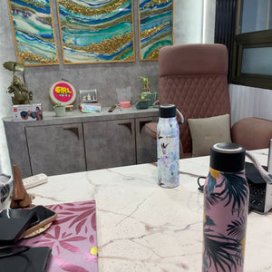 Cello Deezee Flora 750 ML Stainless Steel Water Bottle | 1 Pc