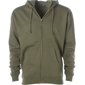 Independent Heavyweight Zip Hooded Sweatshirt