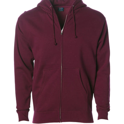 Independent Heavyweight Zip Hooded Sweatshirt