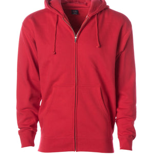 Independent Heavyweight Zip Hooded Sweatshirt