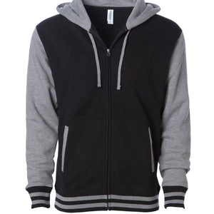 Unisex Heavyweight Varsity Zip Hood