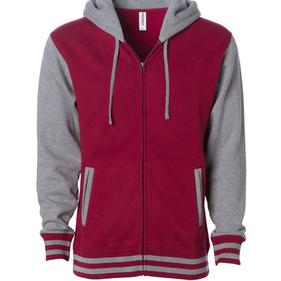 Unisex Heavyweight Varsity Zip Hood