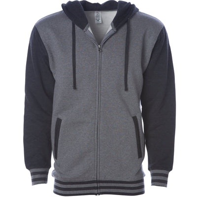 Unisex Heavyweight Varsity Zip Hood