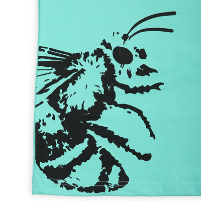 Green Bee Tee- Oversized Tshirt