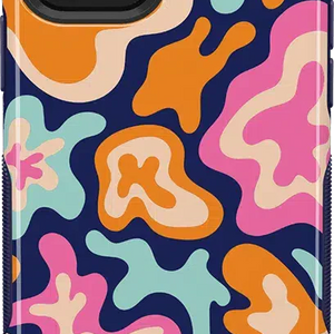 Midnight Color Splash | Abstract Retro Case