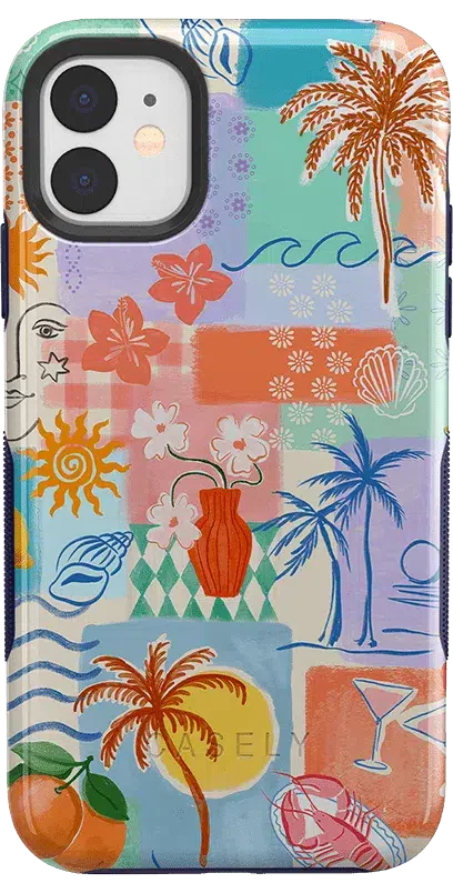 Tropical Heat | Beachy Collage Case