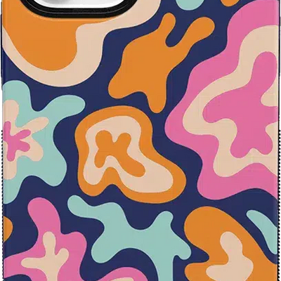 Midnight Color Splash | Abstract Retro Case