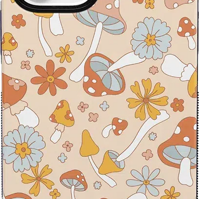 Mushroom Magic | Retro Floral Case