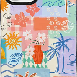 Tropical Heat | Beachy Collage Case