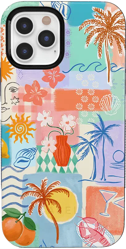 Tropical Heat | Beachy Collage Case