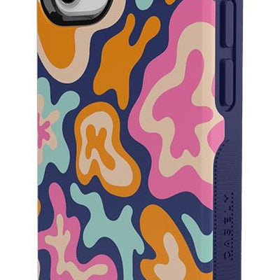 Midnight Color Splash | Abstract Retro Case