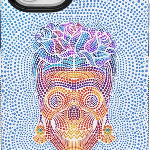 Vida y Muerte | Frida Kahlo Dotted Skull Case