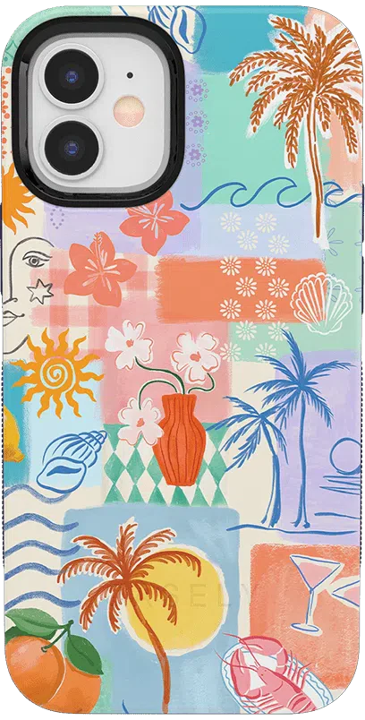 Tropical Heat | Beachy Collage Case