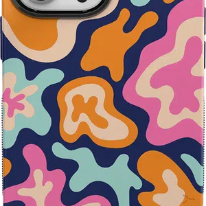 Midnight Color Splash | Abstract Retro Case