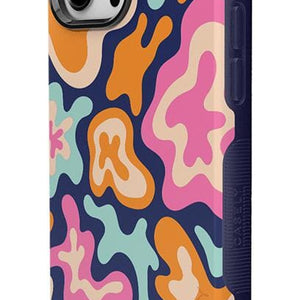 Midnight Color Splash | Abstract Retro Case