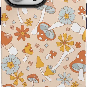 Mushroom Magic | Retro Floral Case