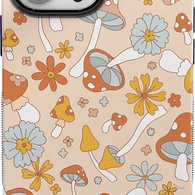 Mushroom Magic | Retro Floral Case