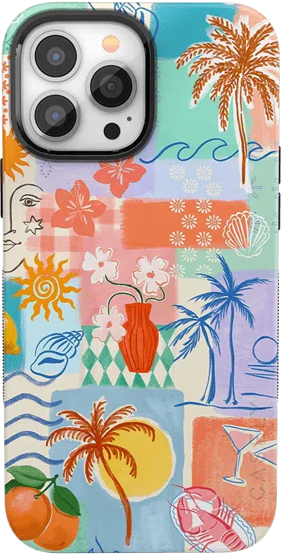Tropical Heat | Beachy Collage Case