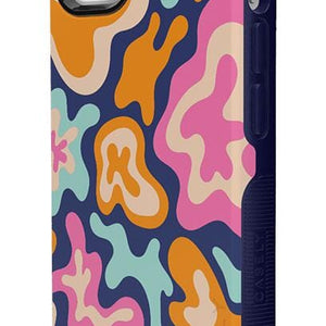 Midnight Color Splash | Abstract Retro Case