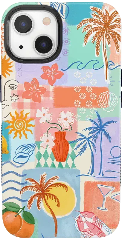 Tropical Heat | Beachy Collage Case