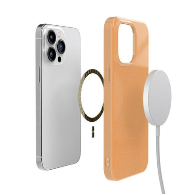 Morning Glow | Orange Pastel Shimmer Case