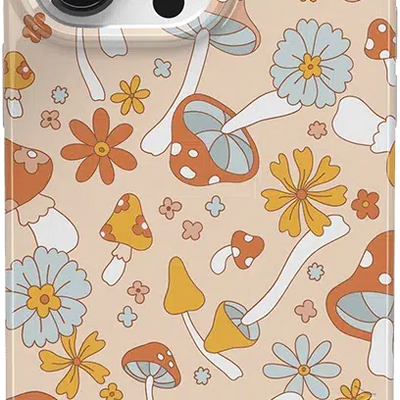 Mushroom Magic | Retro Floral Case
