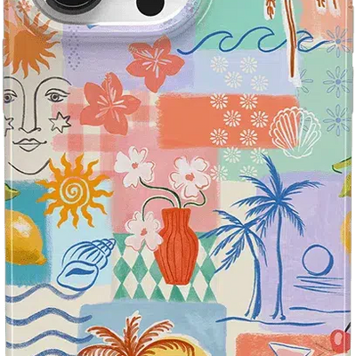 Tropical Heat | Beachy Collage Case