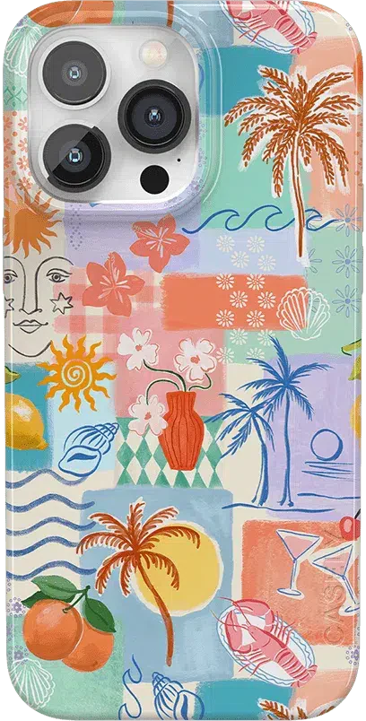 Tropical Heat | Beachy Collage Case