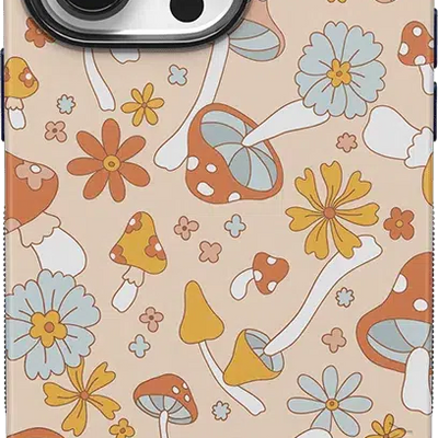 Mushroom Magic | Retro Floral Case