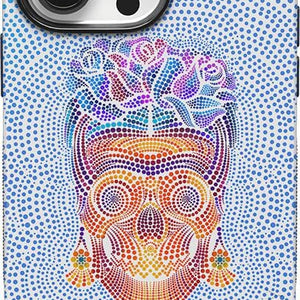 Vida y Muerte | Frida Kahlo Dotted Skull Case