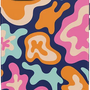 Midnight Color Splash | Abstract Retro Case