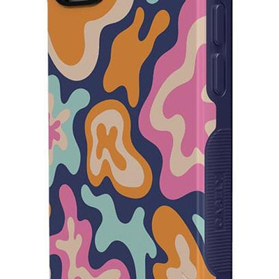 Midnight Color Splash | Abstract Retro Case