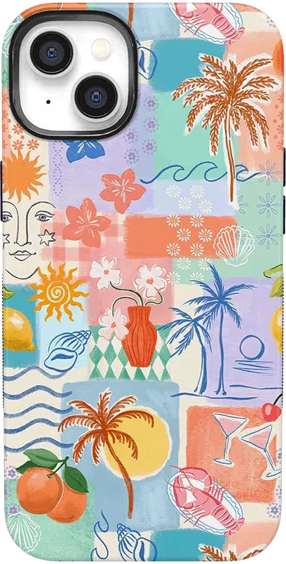 Tropical Heat | Beachy Collage Case