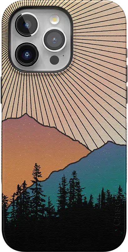 Golden Hour | Mountain Sunset Case
