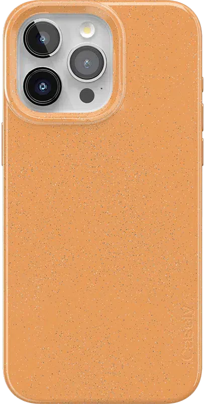 Morning Glow | Orange Pastel Shimmer Case