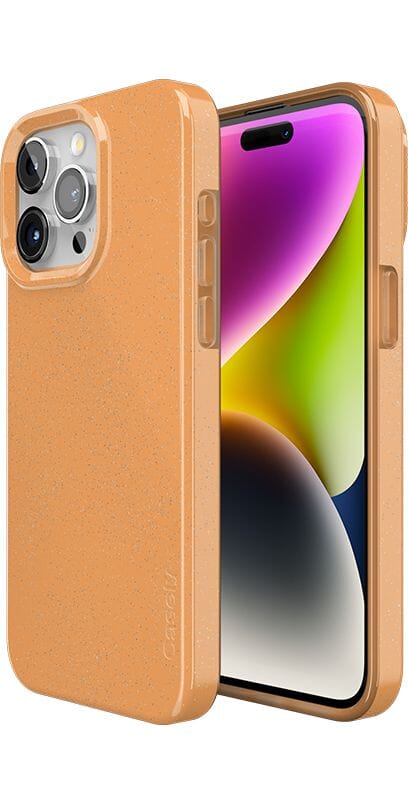 Morning Glow | Orange Pastel Shimmer Case