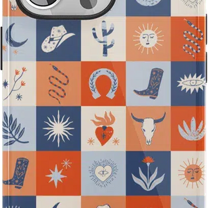 Dirt Road Chic | Western Squares Case