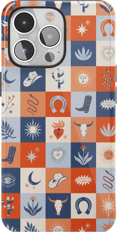 Dirt Road Chic | Western Squares Case