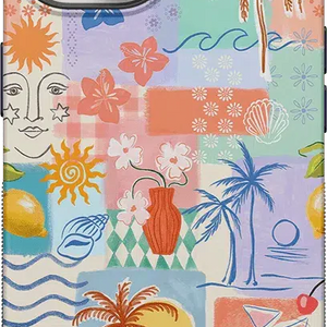 Tropical Heat | Beachy Collage Case