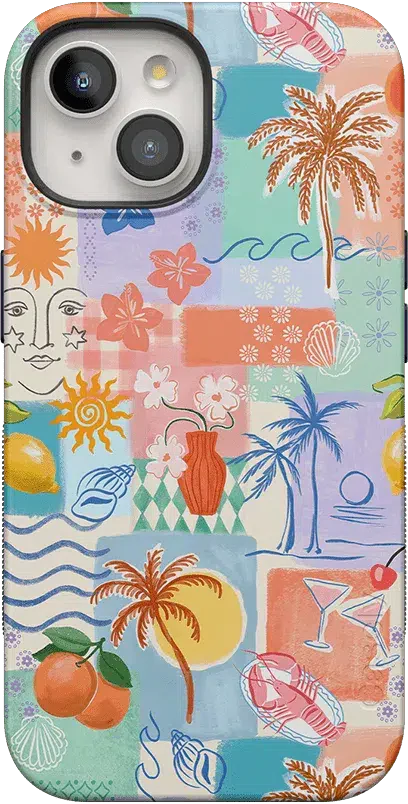 Tropical Heat | Beachy Collage Case