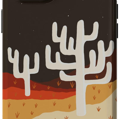 Desert Nights | Cactus Colorblock Case