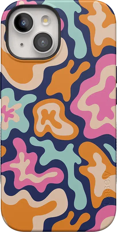 Midnight Color Splash | Abstract Retro Case