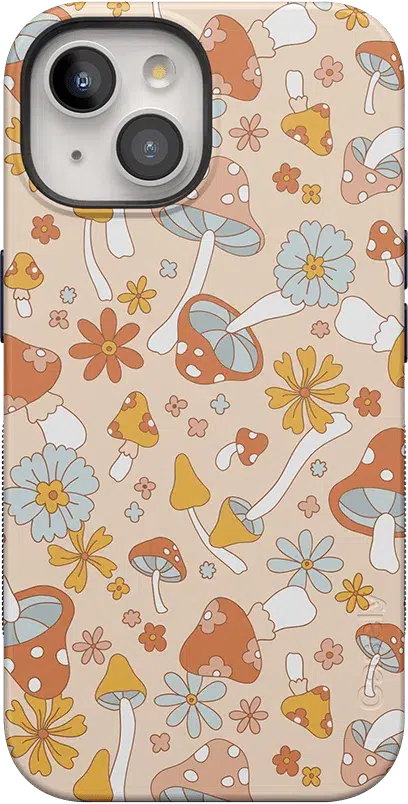 Mushroom Magic | Retro Floral Case