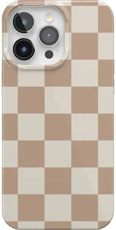 Fit Check | Neutral Checkerboard Case