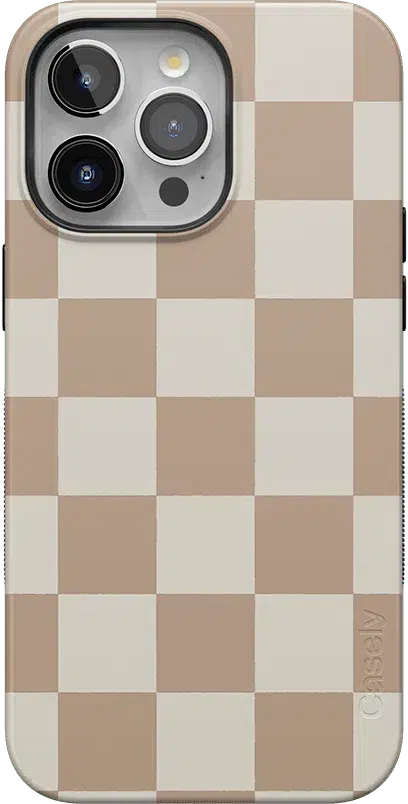 Fit Check | Neutral Checkerboard Case